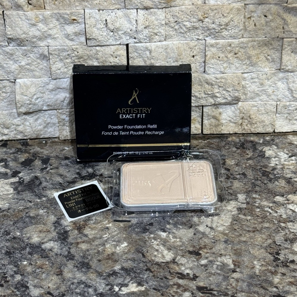 Artistry Exact Fit Powder Foundation Refill Cartridge Bisque L1N1 New In Box